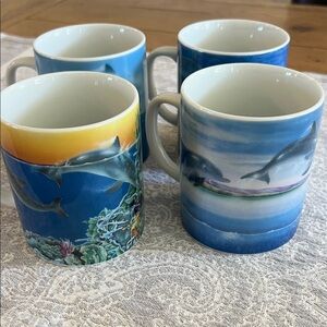 Lenox Dolphin Paradise Mugs Collection